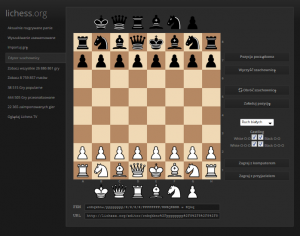 Edytor szachownicy na Lichess