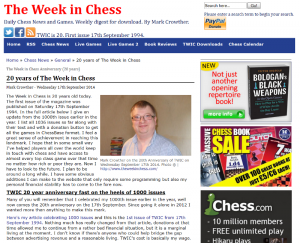 The Week in Chess