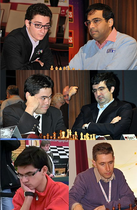 Uczestnicy London Chess Classic 2014