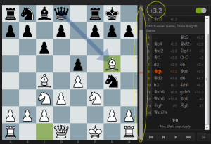 Analiza silnikiem online na Lichess.org